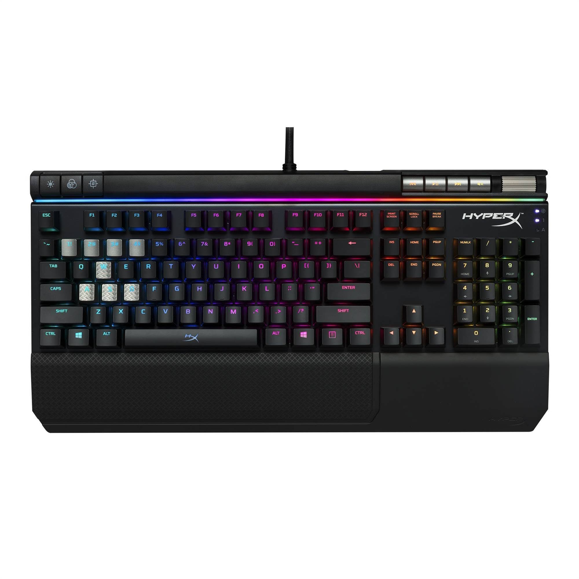 HyperX Alloy Elite RGB Mechanical Gaming Keyboard, Cherry MX Blue