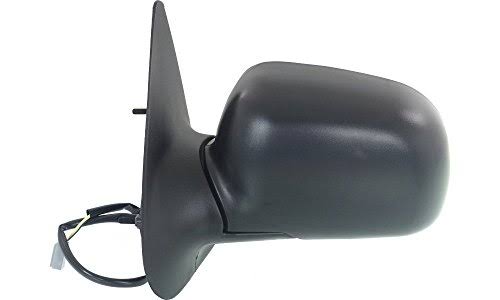 Kool Vue SET-FD34ER Mirror Set of 2 Corner Mount Type Passenger u0026 Driver Side RH LH Plastic Textured Power Manual Folding