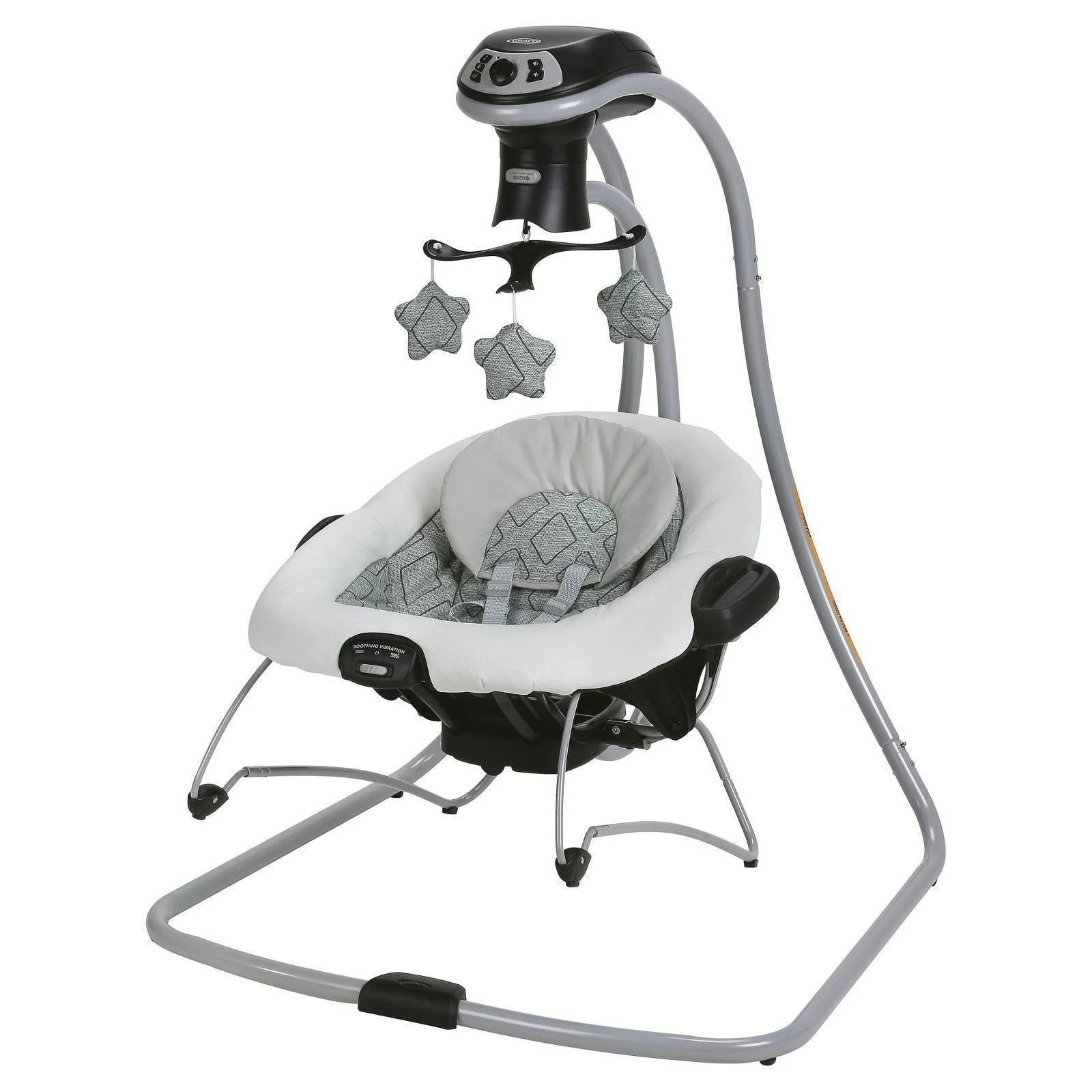 Graco 51456653 DuetConnect LX with Multi-Direction Baby Swing - Asher