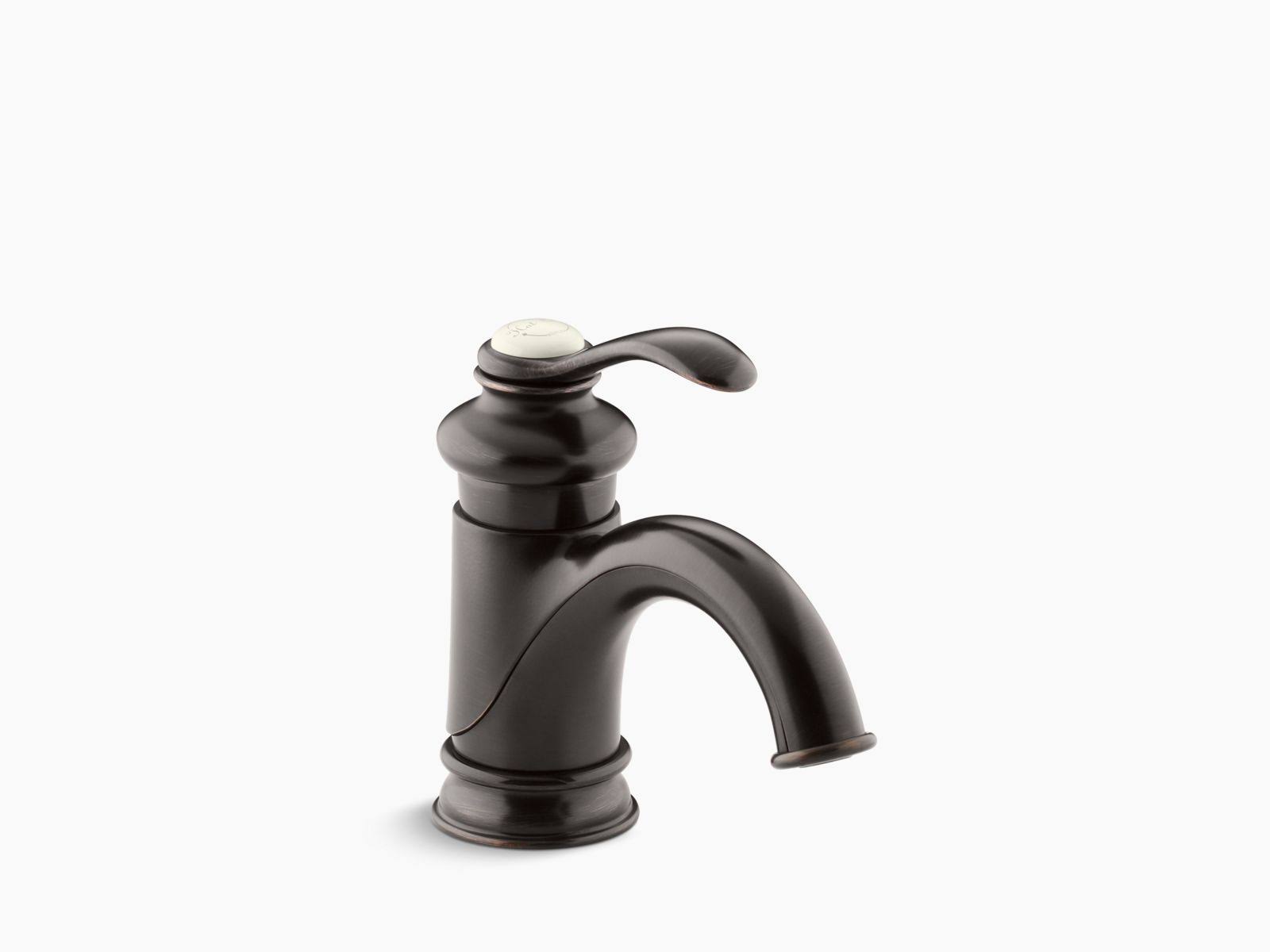 Kohler 12182-2BZ Fairfax Single-Handle Bathroom Sink Faucet - Oil-Rubbed Bronze