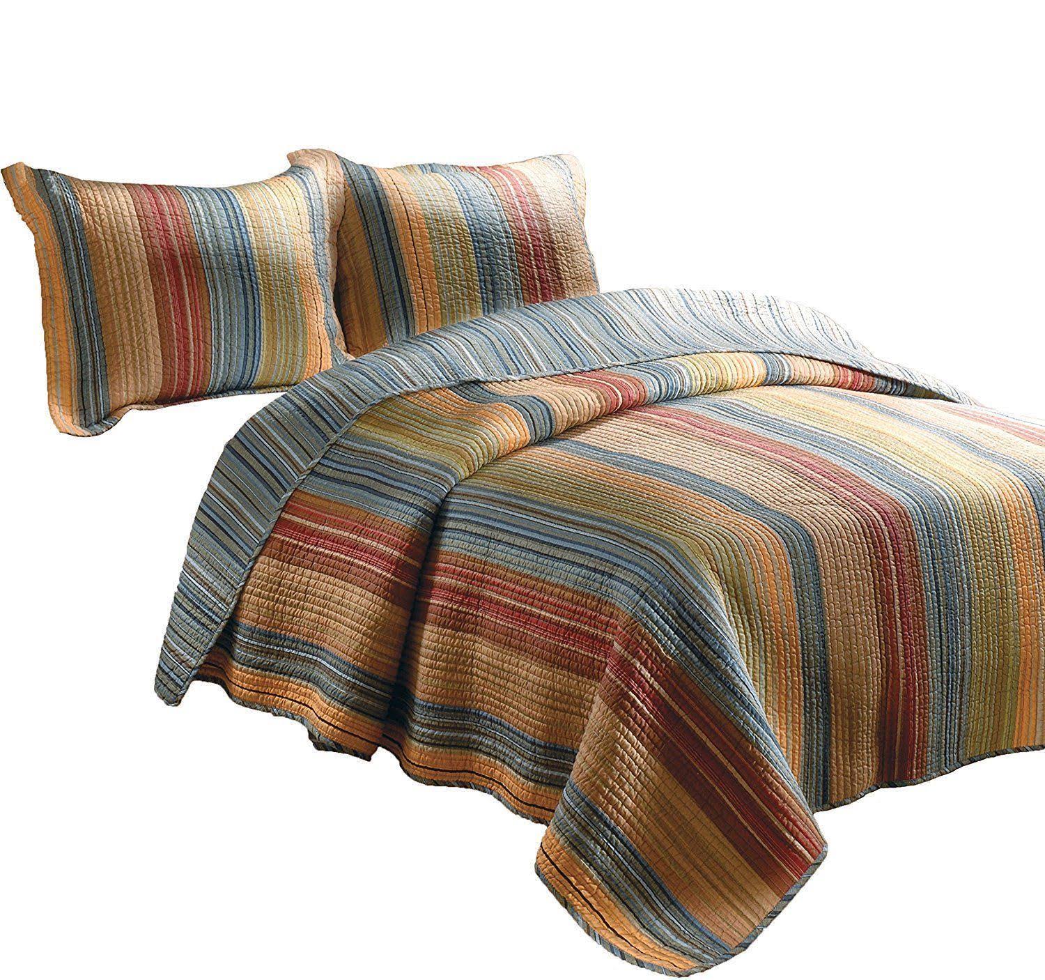 Greenland Home Katy Full/Queen Quilt Set