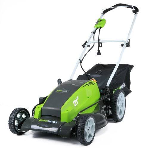 Greenworks 21-Inch 13 Amp Corded Lawn Mower 25112