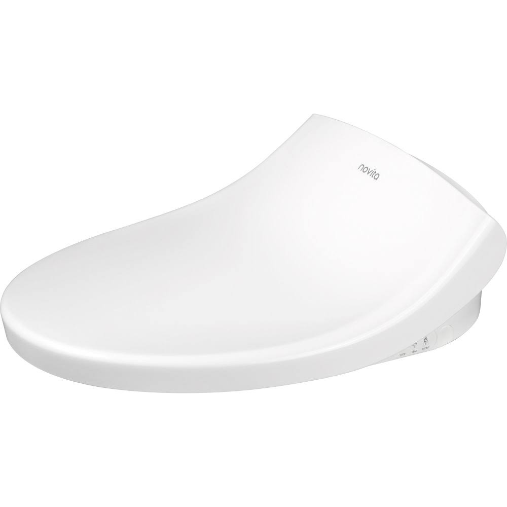 Novita BD-N450US Elongated Cleansing Bidet SEAT, White