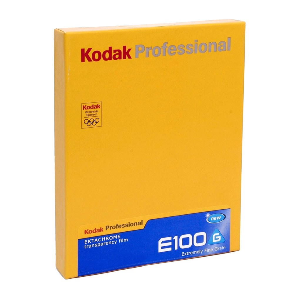 Kodak Professional Ektachrome E100 Film (4 x 5in, 10 Sheets)