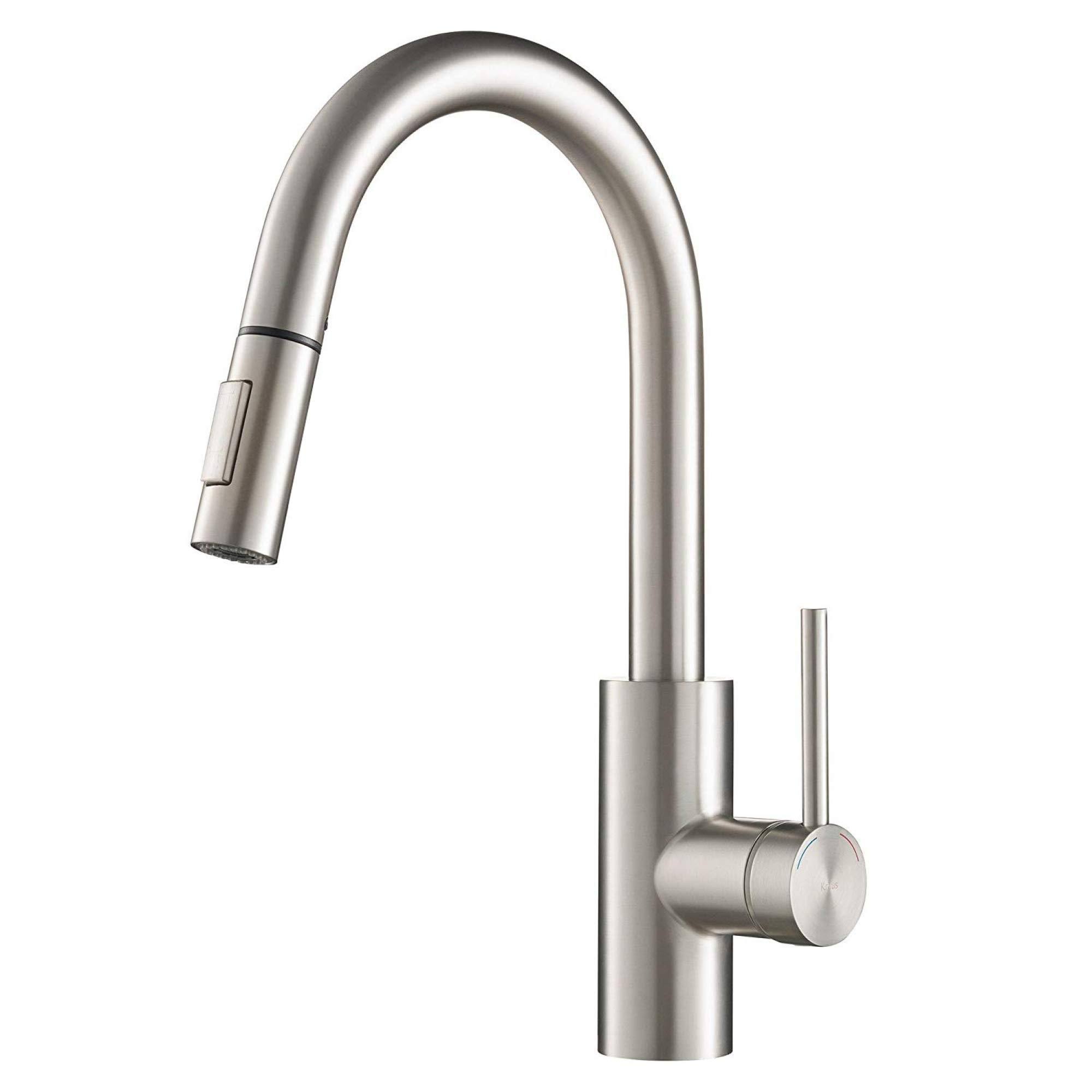 Kraus KPF-2620SFS Oletto Kitchen Faucet Spot-Free Stainless Steel