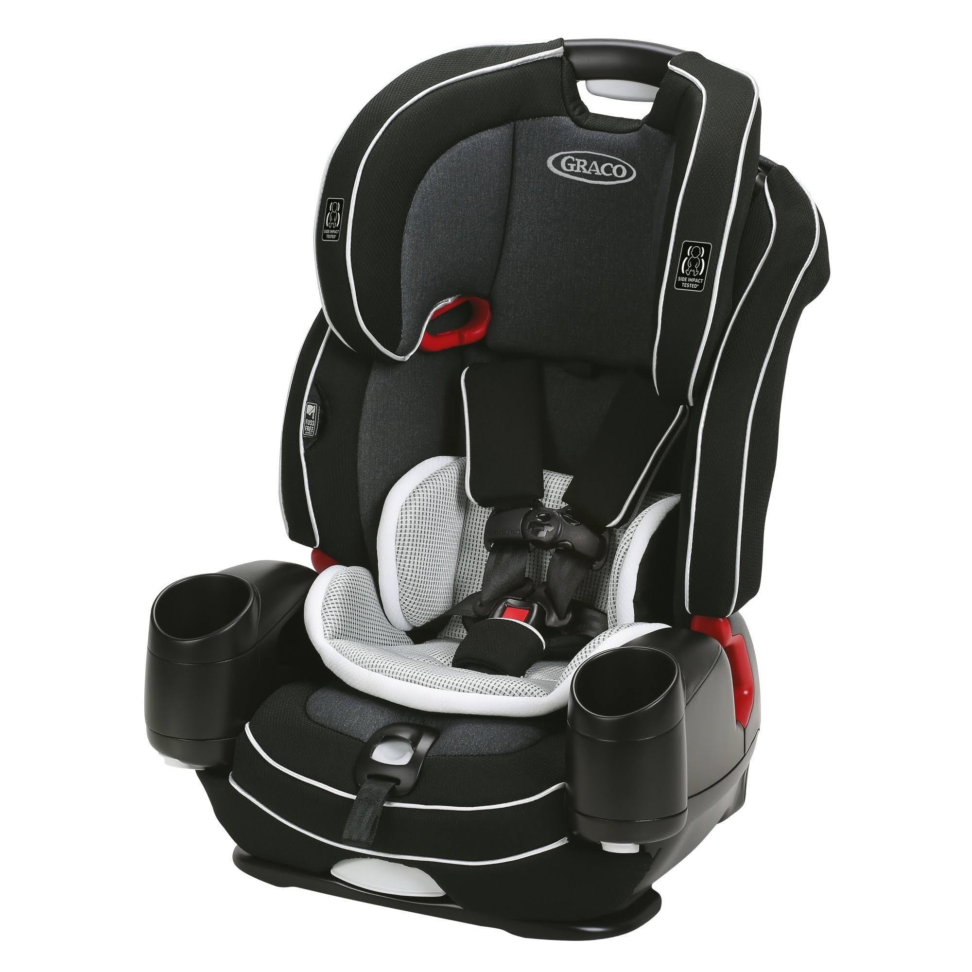 Graco Nautilus SnugLock LX 3-in-1 Harness Booster Car Seat - Arctic