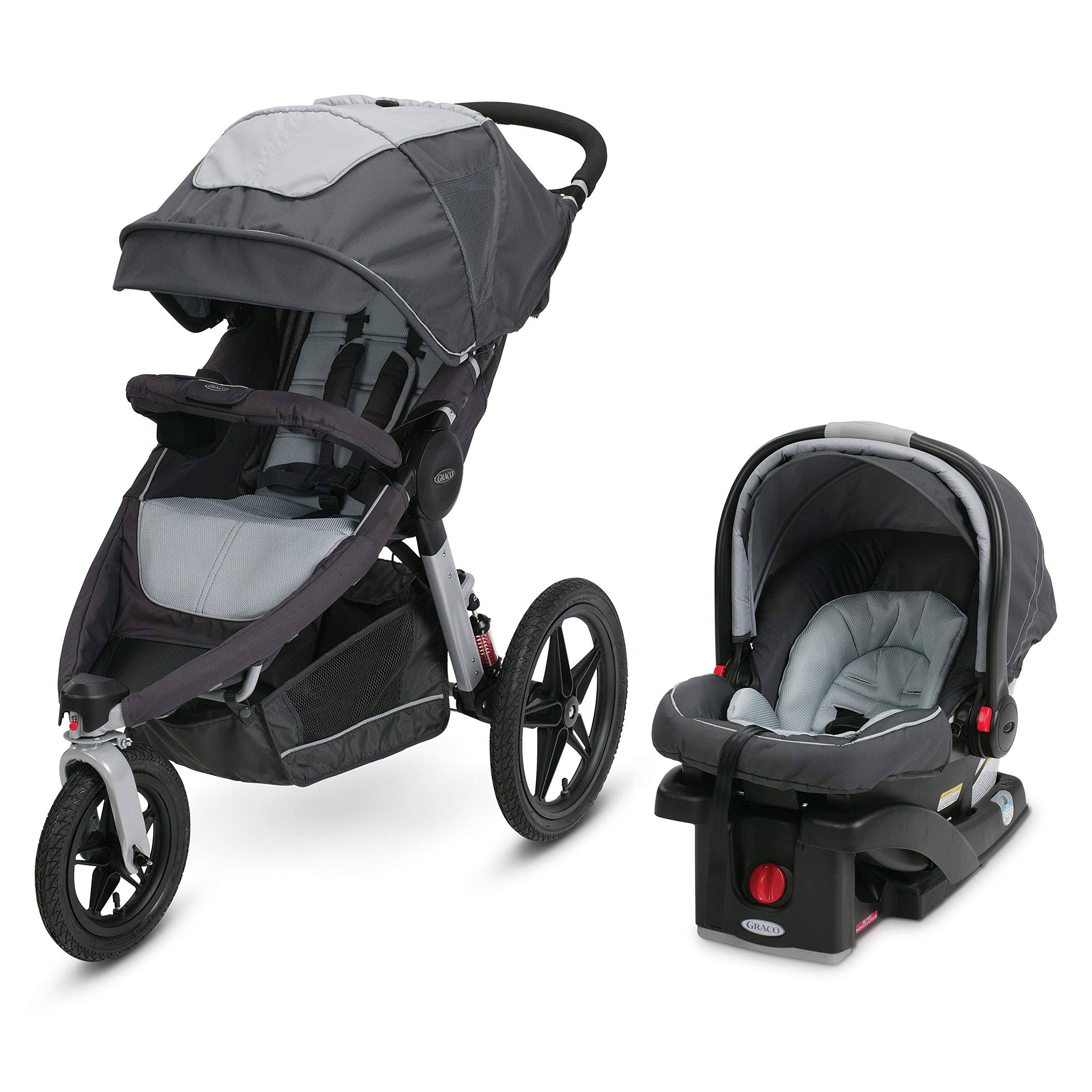 Graco RELAY Click Connect Travel System - Glacier
