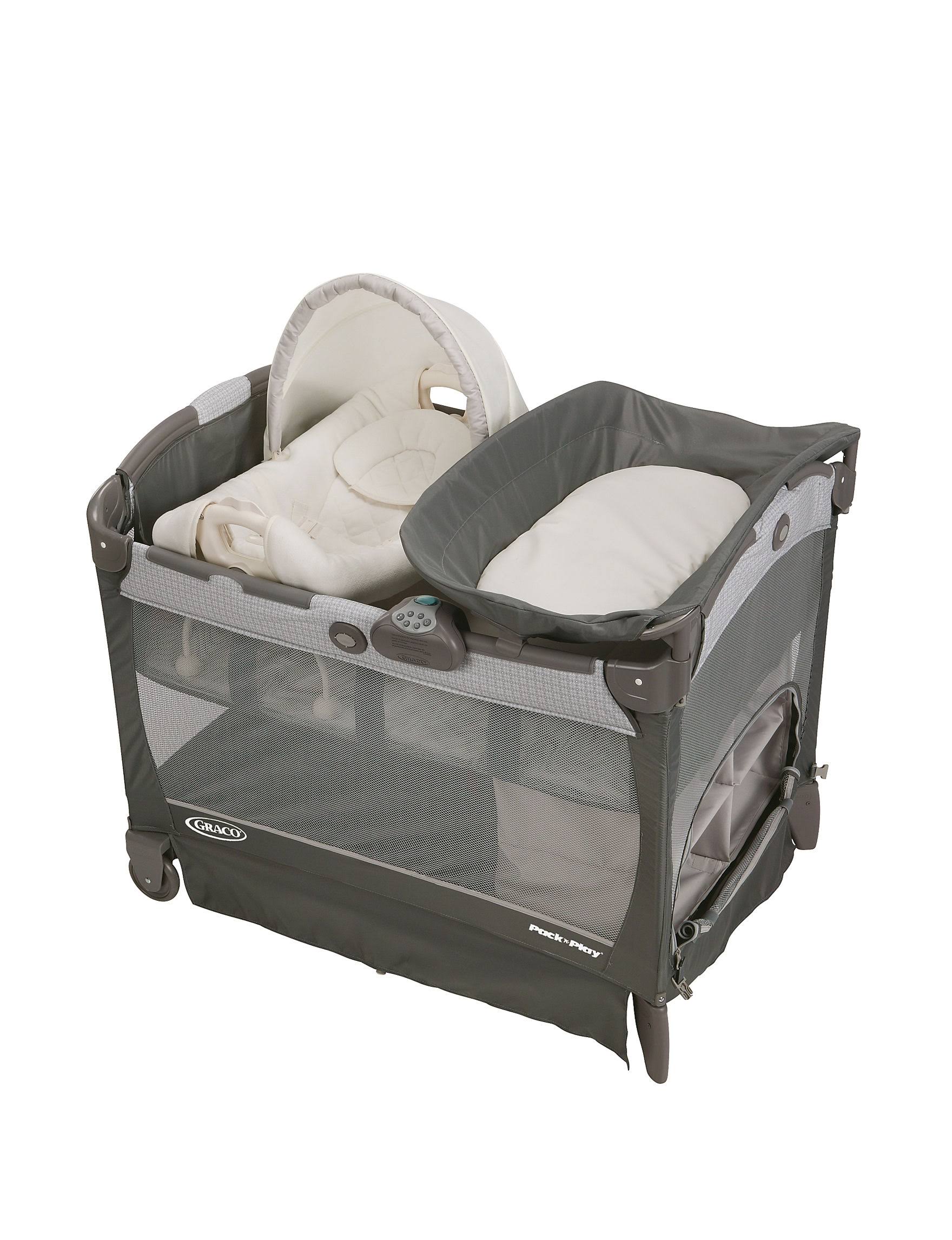 Graco Pack &n Play Playard with Cuddle Cove Removable Seat - Glacier