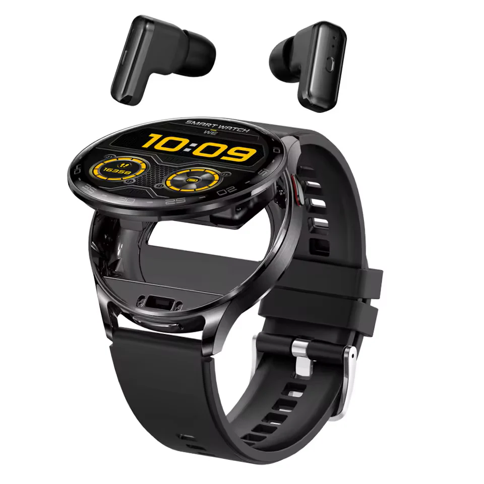 Smartwatch with Built-in Earbuds