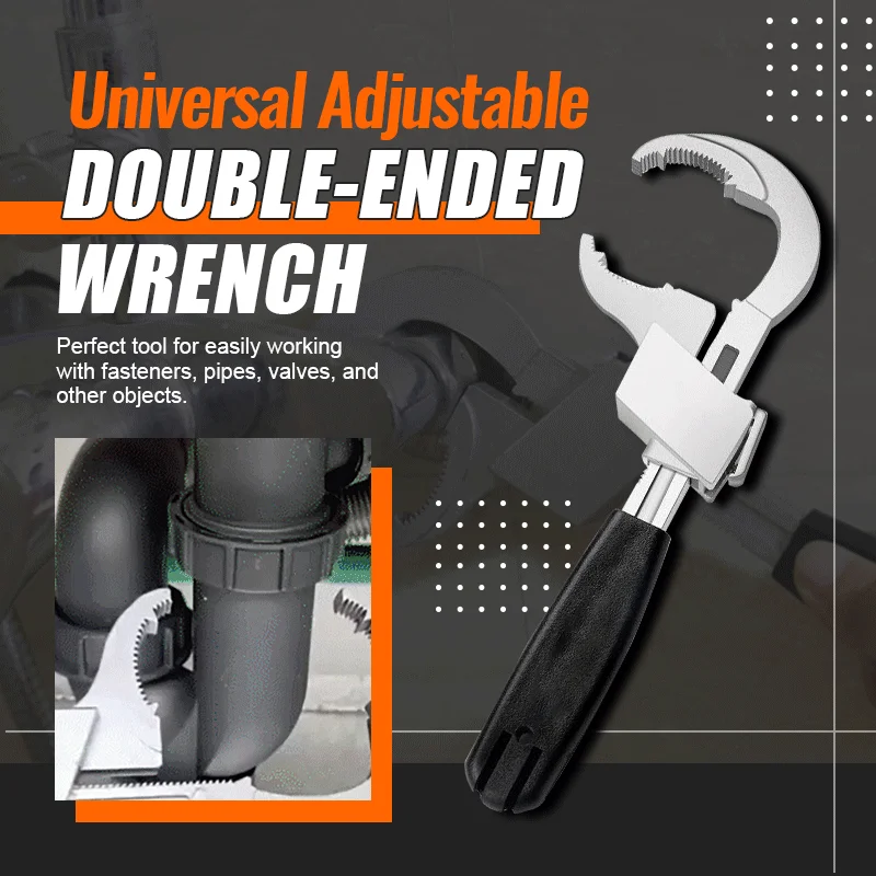 Multifunction Adjustable Double-ended Wrench
