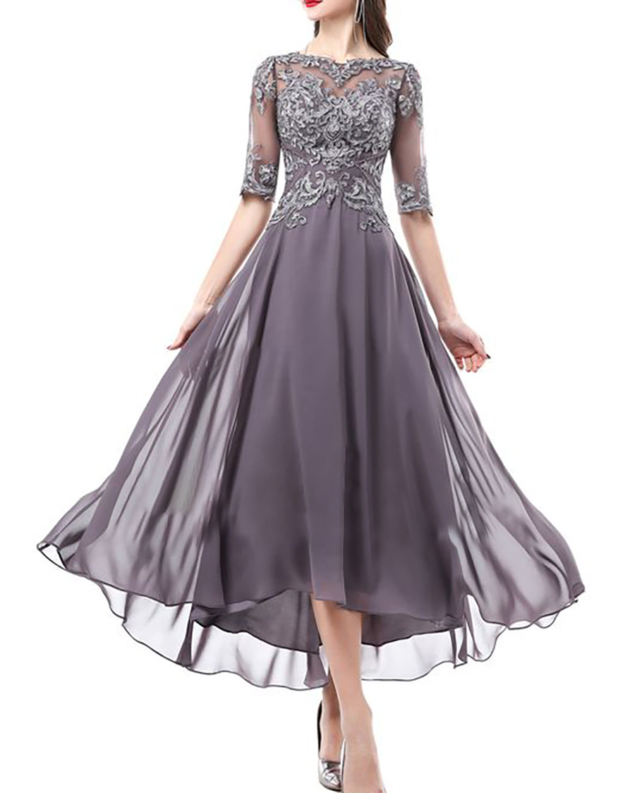 Ladies Versatile Printed Casual Dress