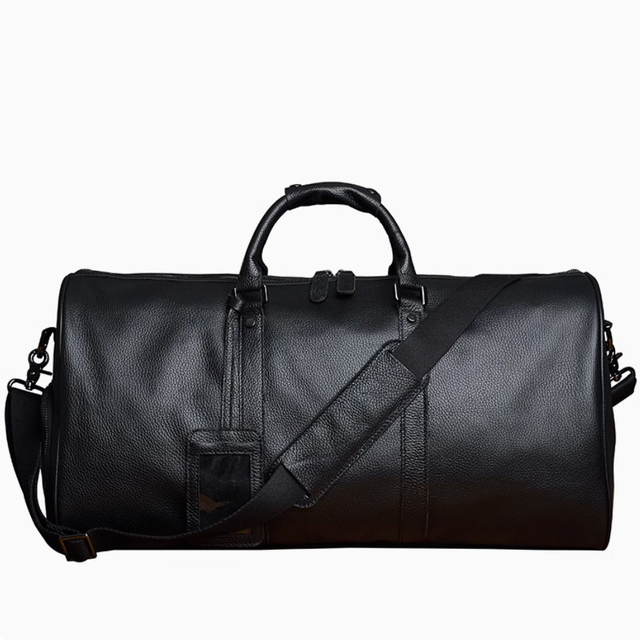 Cowhide Travel Bags Men's Bags Genuine Leather Large Capacity Travel Handbag Casual Business Short Trip Luggage Bags