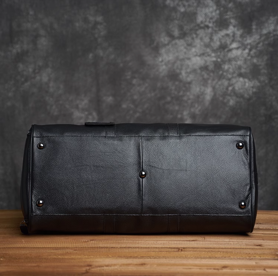 Cowhide Travel Bags Men's Bags Genuine Leather Large Capacity Travel Handbag Casual Business Short Trip Luggage Bags