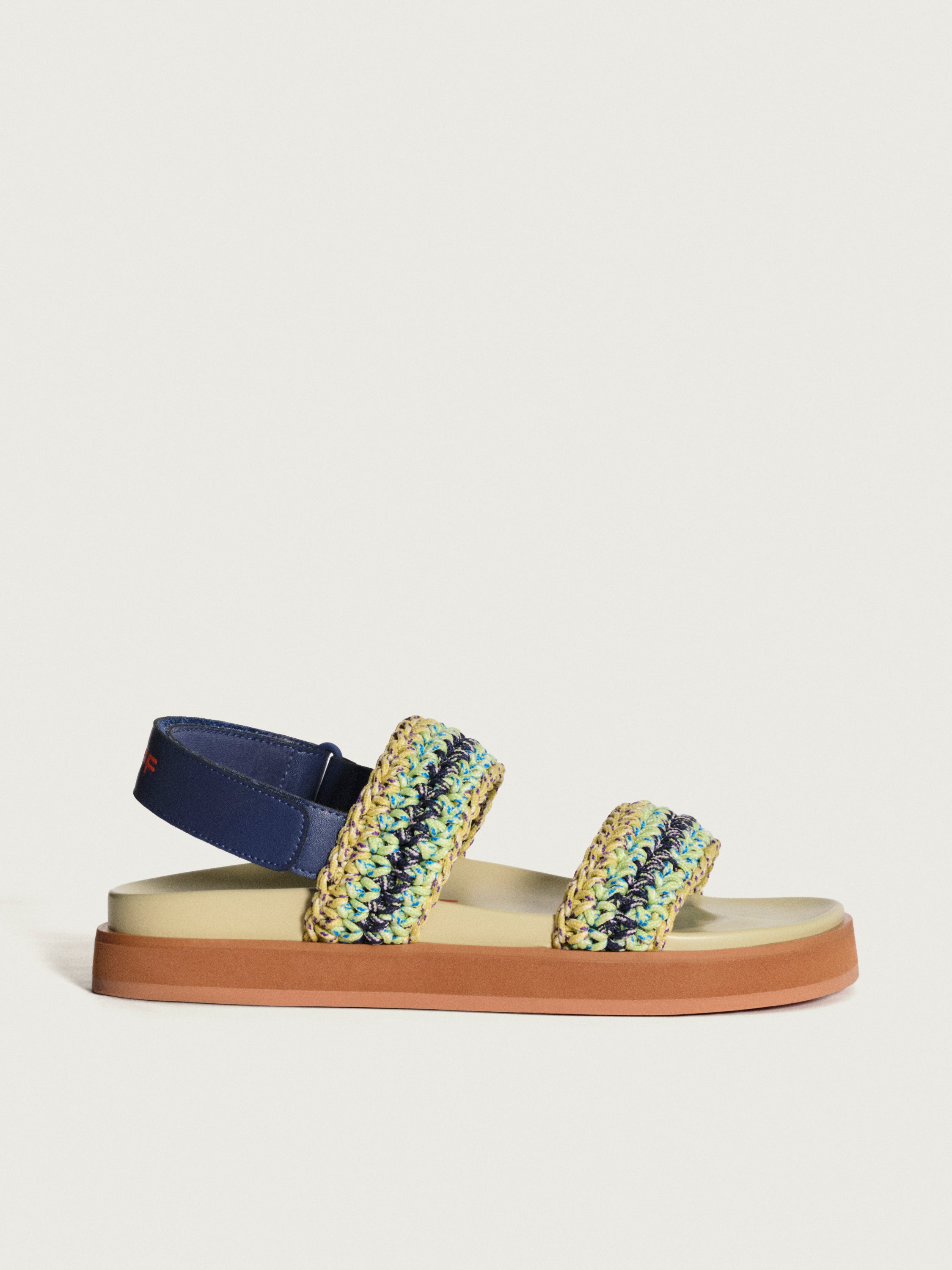 SANDAL GALDANA MULTICOLOR GREEN