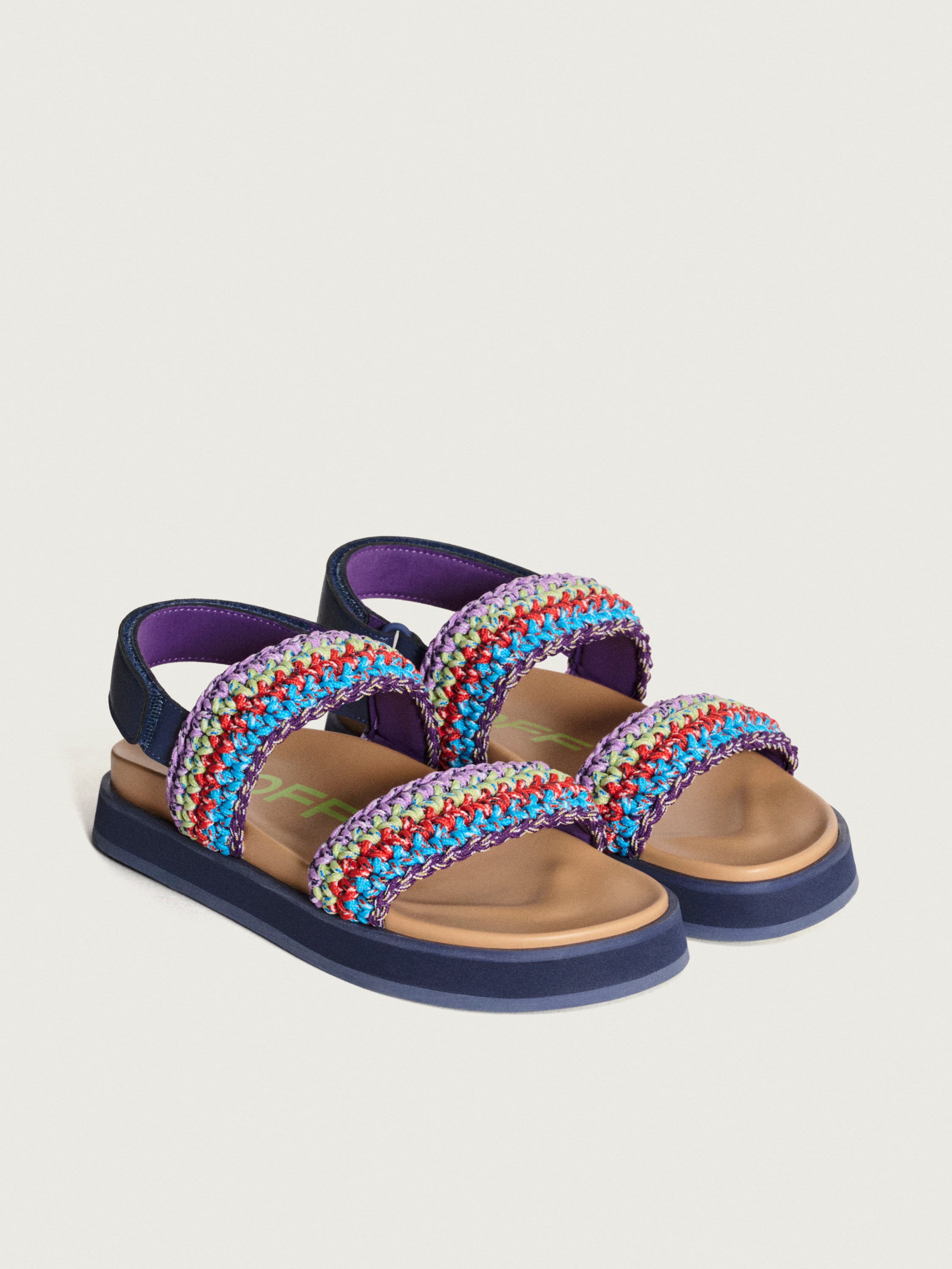 SANDAL GALDANA MULTICOLOR BLUE