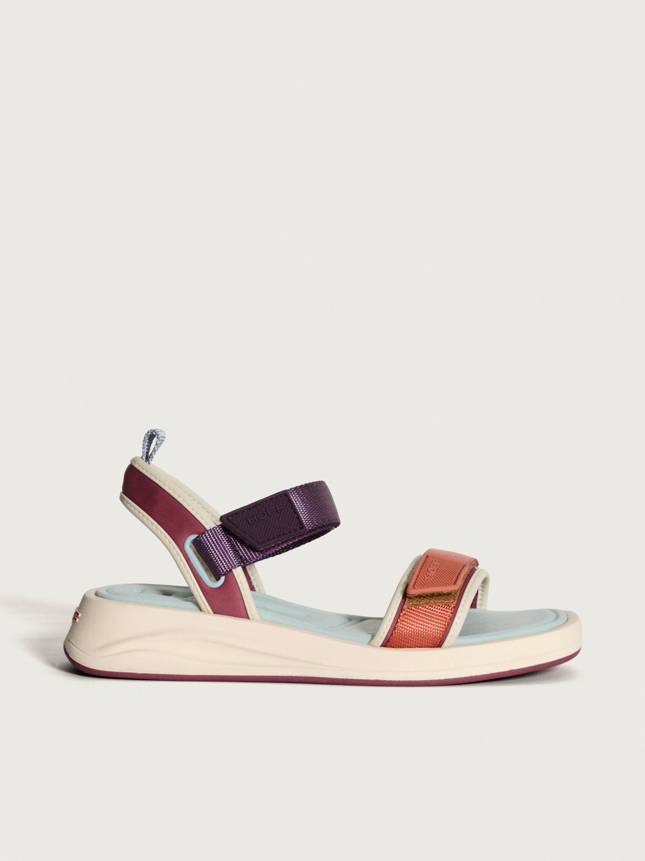 SANDAL VENICE AUBERGINE