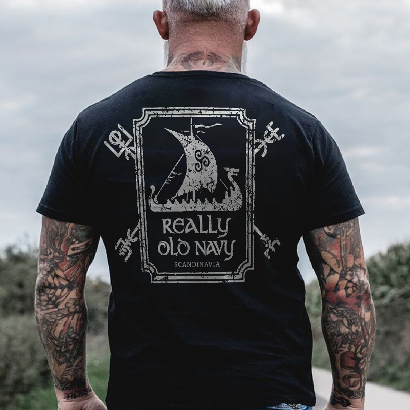 Really old navy printed Men's T-shirt