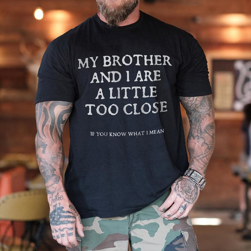 Men's casual printed short-sleeved T-shirt