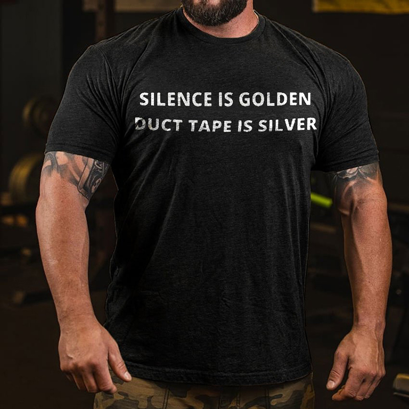 Men's casual printed short-sleeved T-shirt