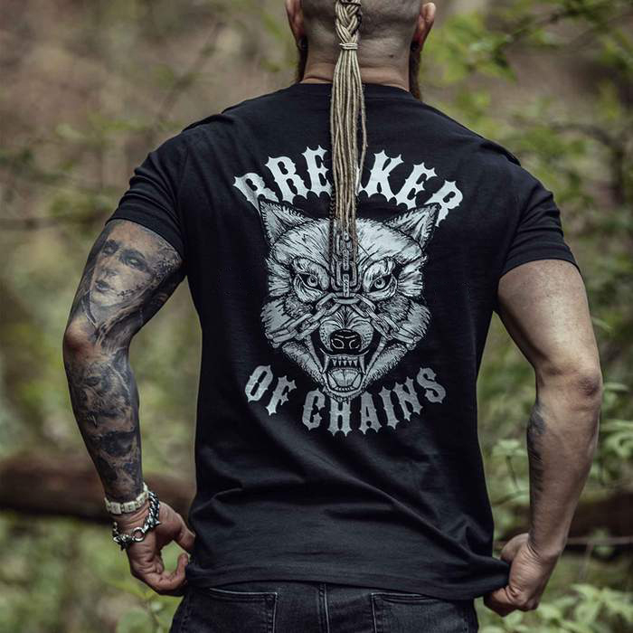 BREAKER OF CHAINS BACK Men's T-shirt