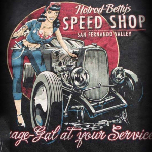 Hotrod Betty's Speed Shop - T-Shirt