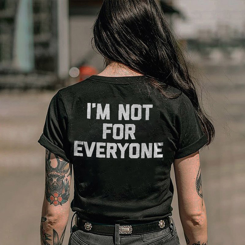 casual printed short-sleeved T-shirt