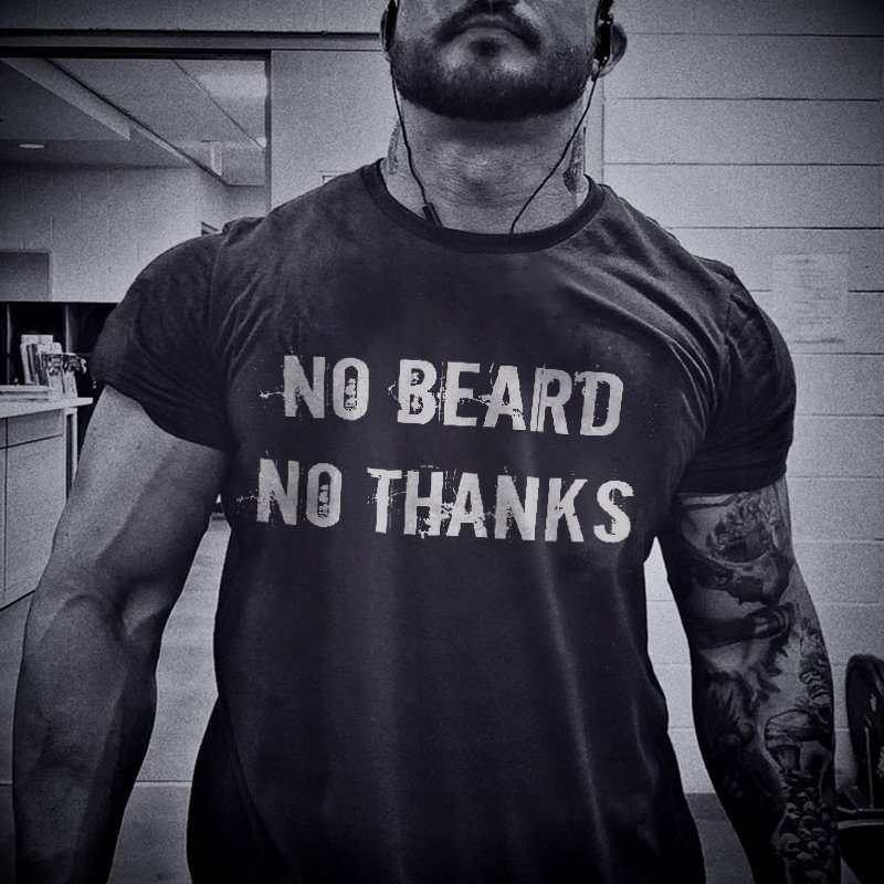 Men's casual printed short-sleeved T-shirt