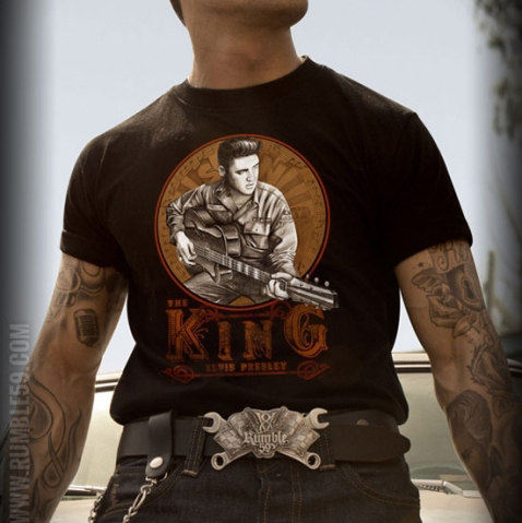 Young Elvis Presley T- Shirt