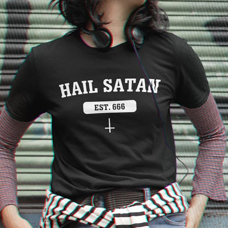 Hail Satan Team T-Shirt