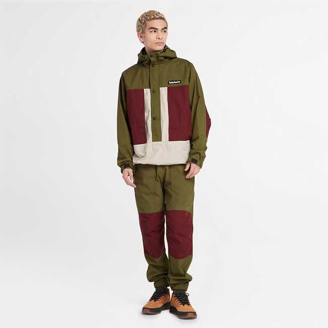 Men's Water-Repellent Anorak Jacket