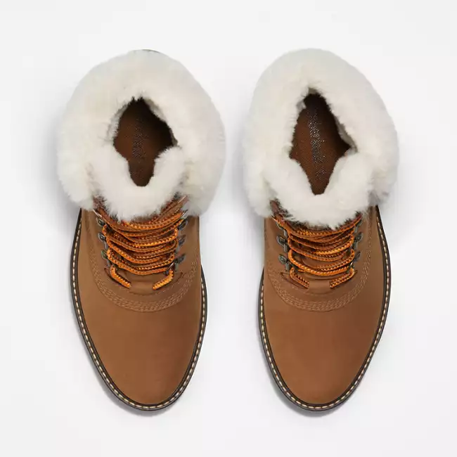 Women's Courmayeur Valley 6-Inch Waterproof Faux-Fur Boot