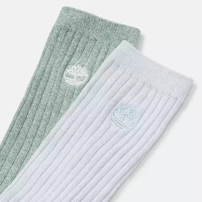 Women's 2-Pack Ribbed Boot Sock