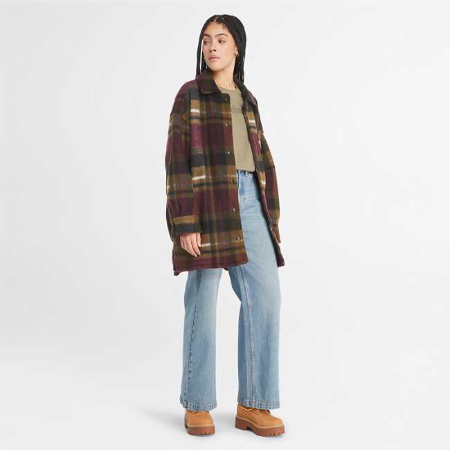 Women's Wool Shirt Jacket
