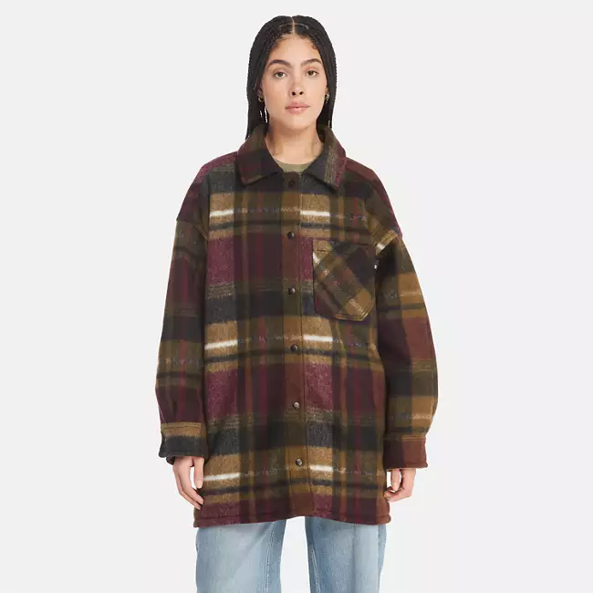 Women's Wool Shirt Jacket
