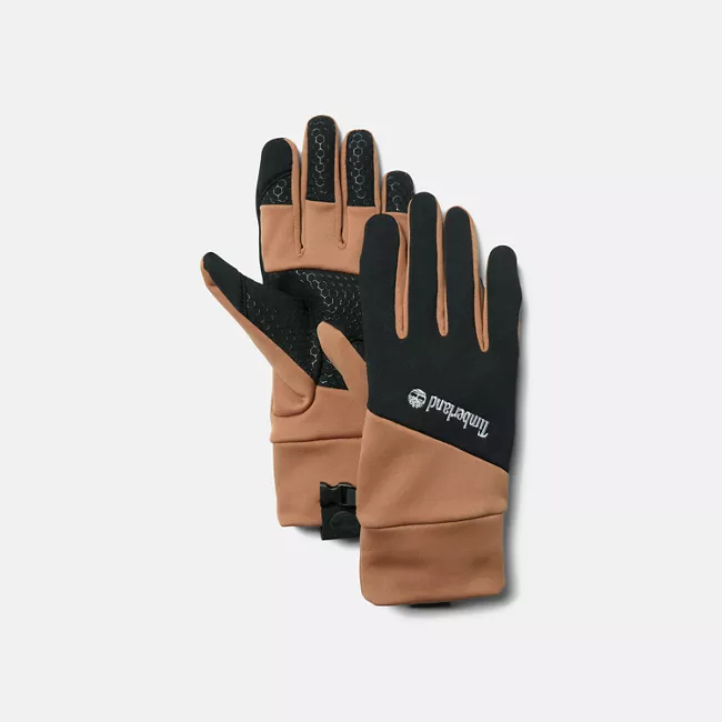 Men's Colorblocked Stretch Fleece Gloves