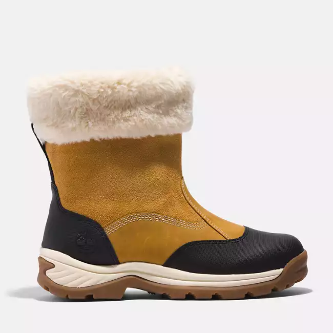 Women's White Ledge Waterproof Pull-On Snow Boot