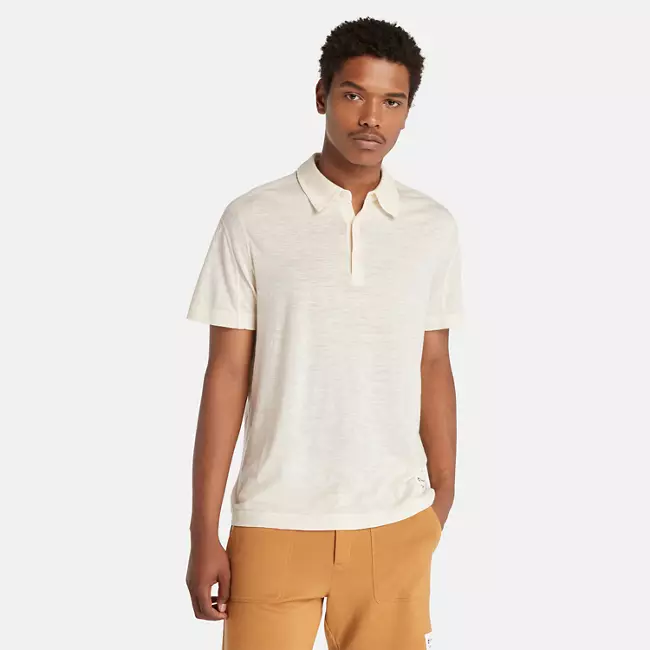 Men's Timberland® x icebreaker® Merino Linen Polo
