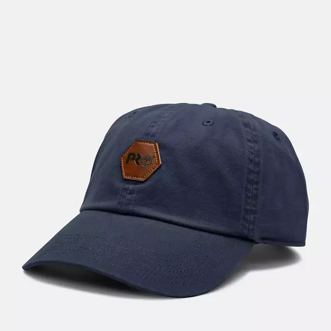 Men's Timberland PRO® Faux-Leather Logo Low-Profile Cap