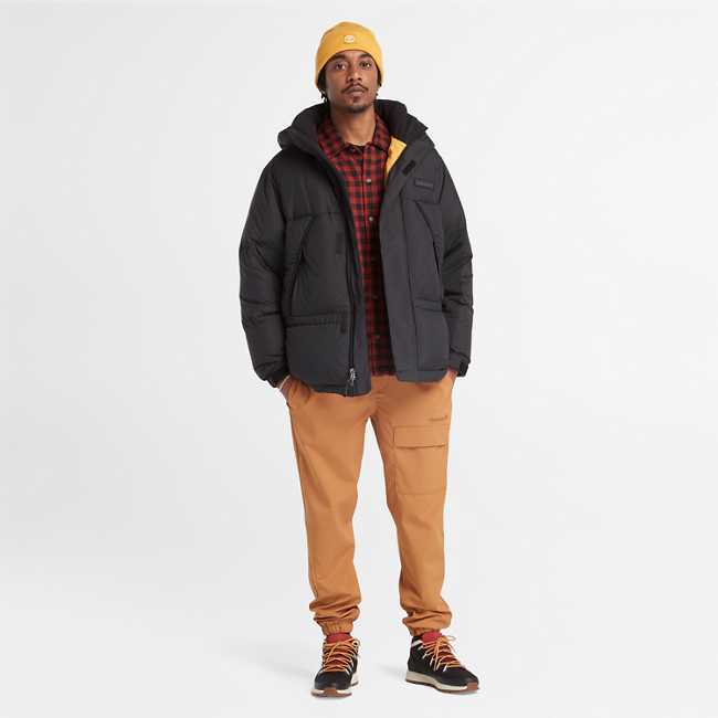 Men's Water-Repellent Puffer Parka