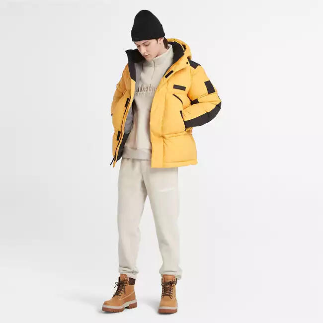 Men's Water-Repellent Puffer Parka