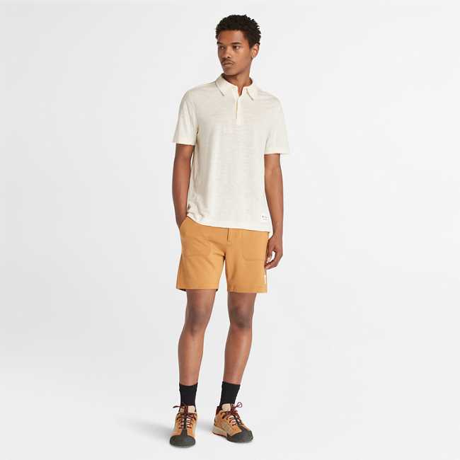 Men's Timberland® x icebreaker® Merino Linen Polo