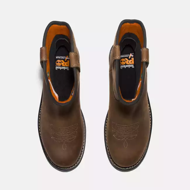 Men's True Grit Pull On Composite Toe Waterproof Work Boot