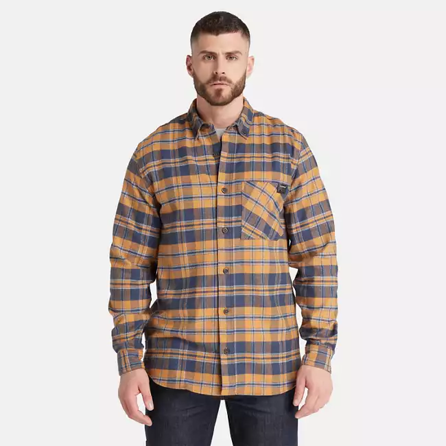 Men's Timberland PRO® Woodfort Midweight Flannel Shirt