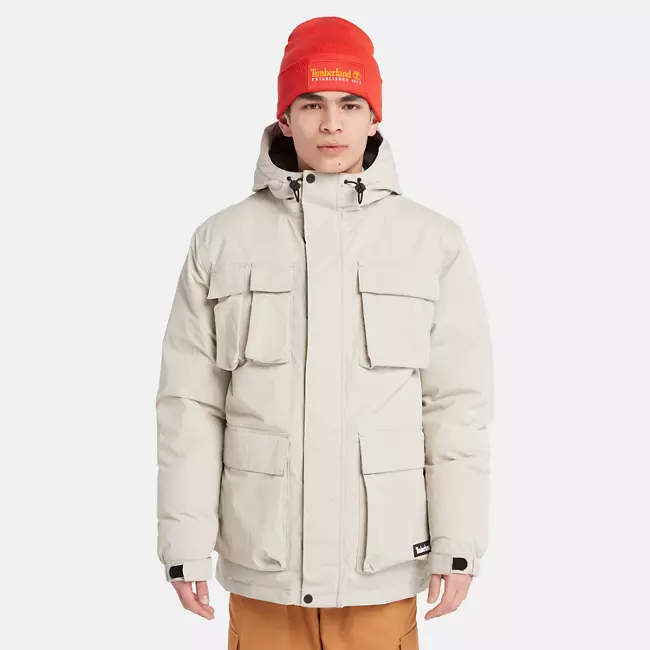 Men's Water Resistant Utility Insulated Jacket