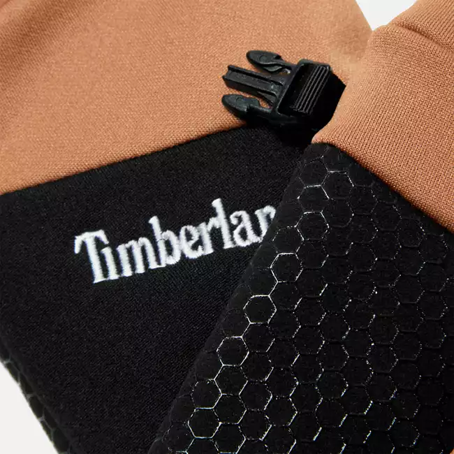 Men's Colorblocked Stretch Fleece Gloves