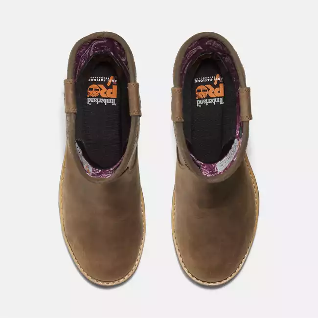 Women's Ashlar Pull On Alloy Toe Waterproof Work Boot