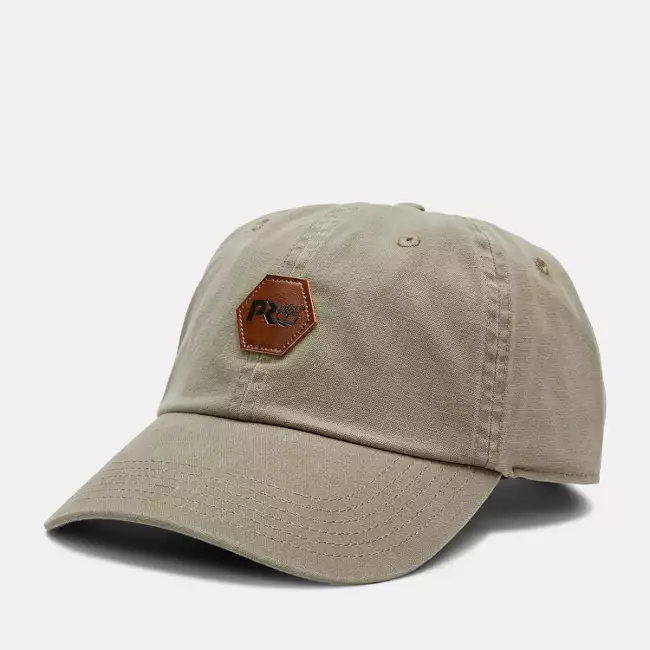 Men's Timberland PRO® Faux-Leather Logo Low-Profile Cap