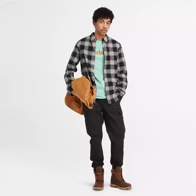 Men's Long Sleeve Tartan Shirt