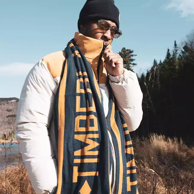 Jacquard Logo Scarf