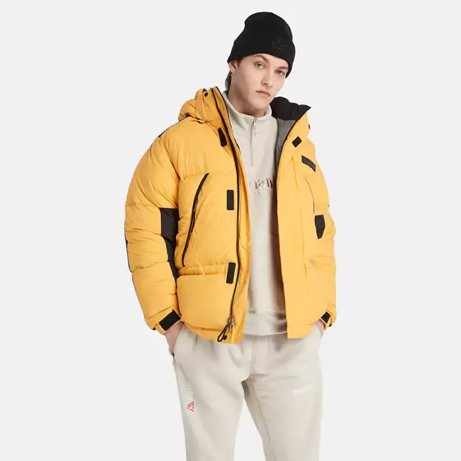 Men's Water-Repellent Puffer Parka